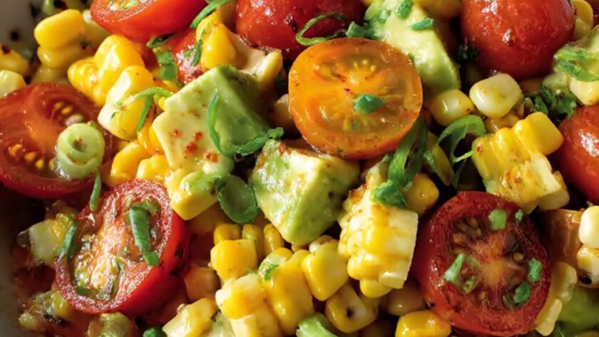 Tomato, Corn, and Avocado Salad Recipe