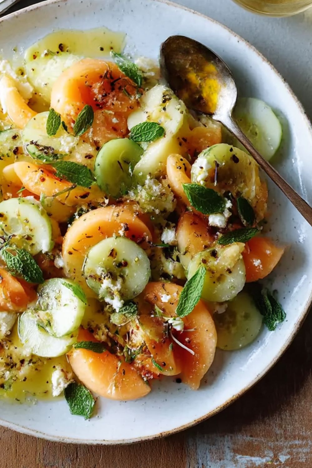 Melon and Cucumber Salad Recipe