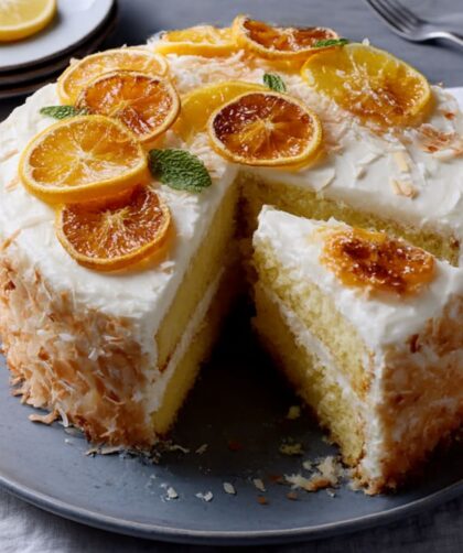 Meyer-Lemon and Coconut Layer Cake Recipe