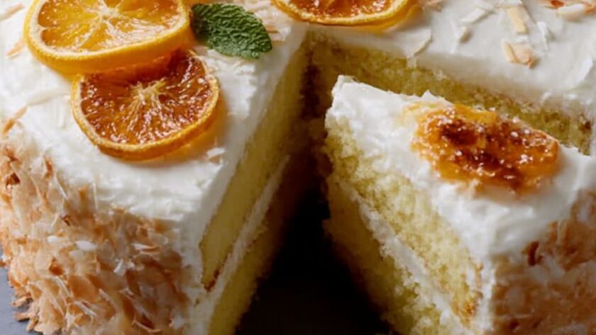 Meyer-Lemon and Coconut Layer Cake Recipe