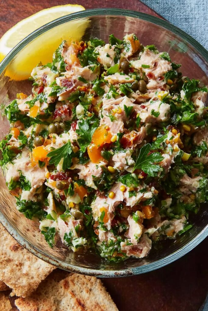 No-Mayo Mediterranean Tuna Salad Recipe