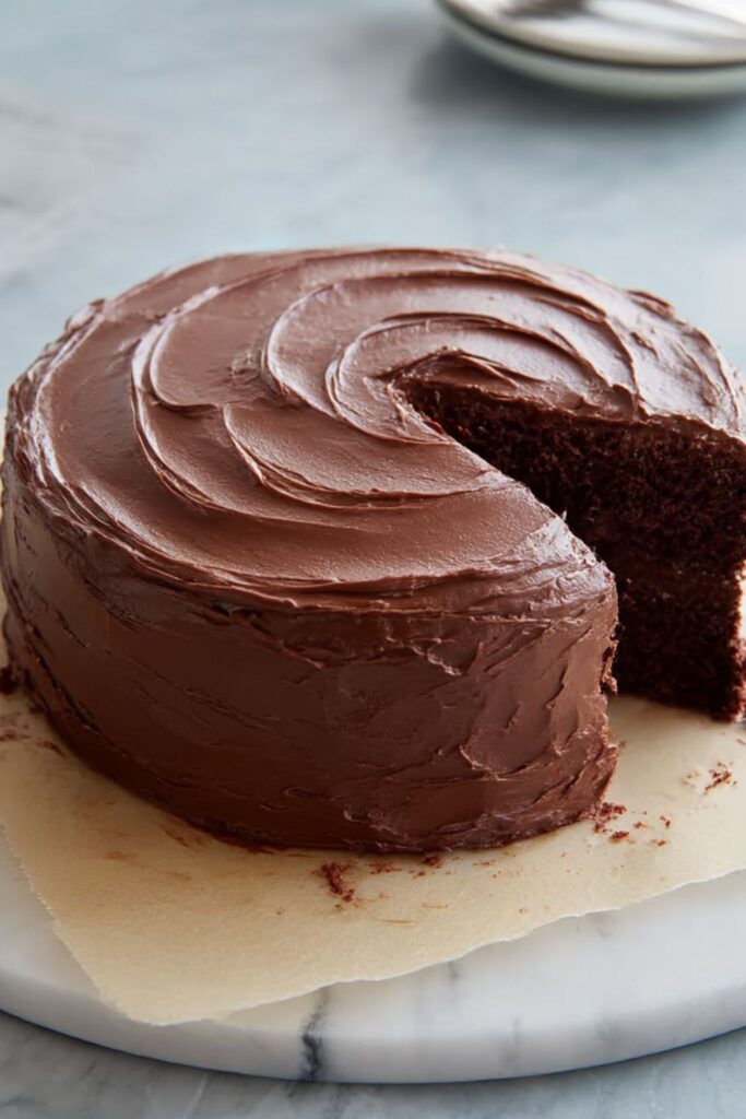 One-Bowl Chocolate Cake With Chocolate Frosting Recipe