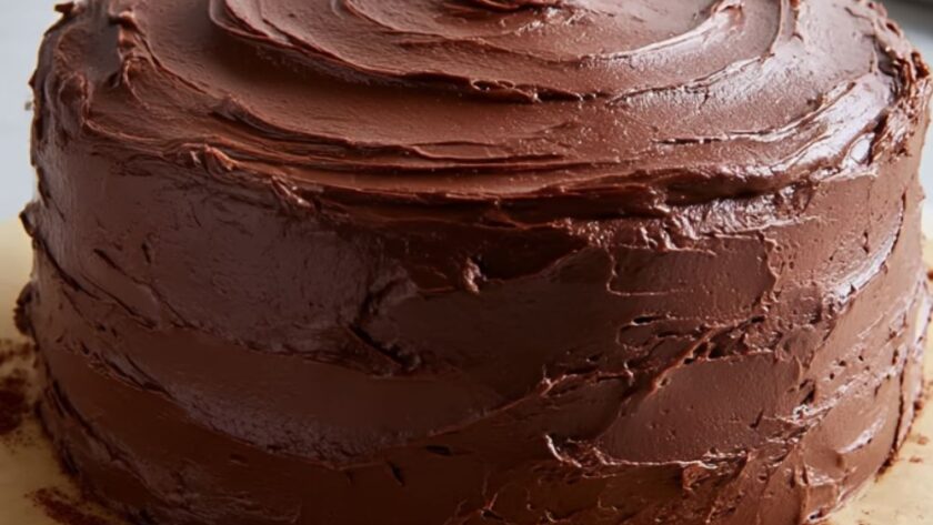 One-Bowl Chocolate Cake With Chocolate Frosting Recipe
