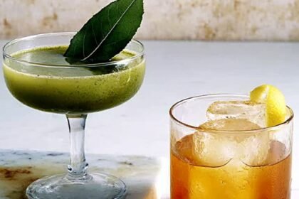 Pernod-Bourbon Spritz Recipe