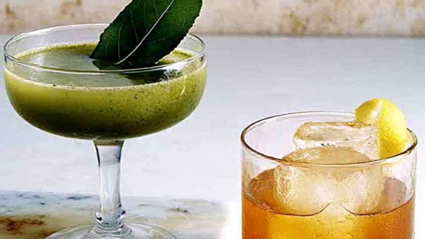 Pernod-Bourbon Spritz Recipe