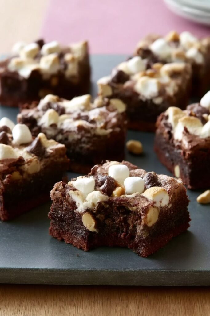 Rocky Road Brownies Recipe