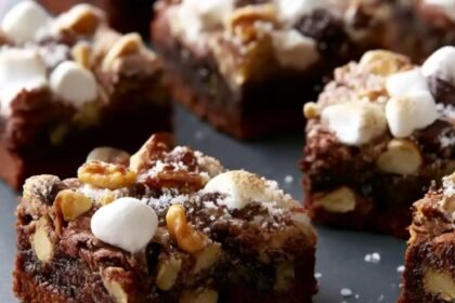 Rocky Road Brownies Recipe