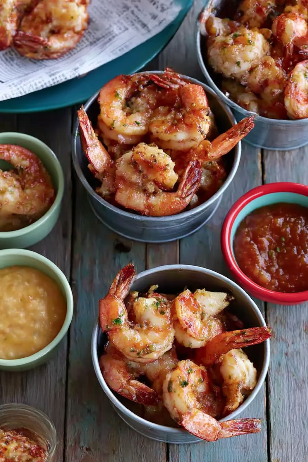 Shrimp Cocktail with Three Sauces Recipe