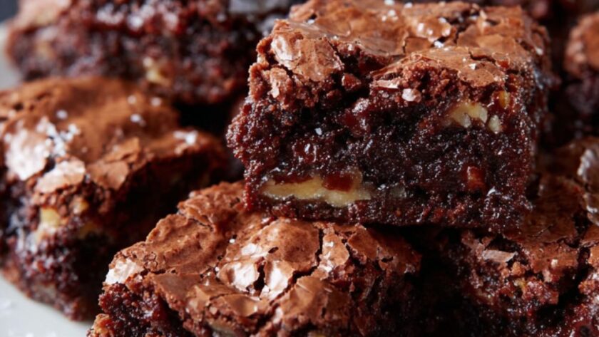 Slow-Cooker Triple Chocolate Brownies Recipe