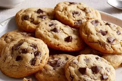 Soft and Chewy Chocolate Chip Cookies Recipe