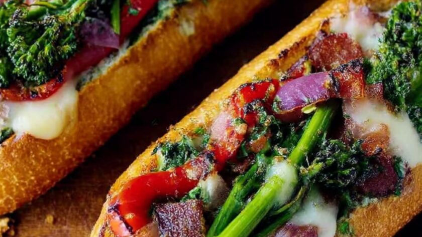 Summer-Veggie Melts with Caper Sauce Recipe
