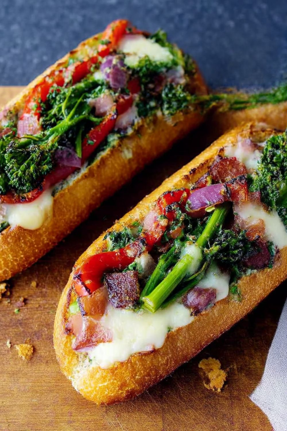 Summer-Veggie Melts with Caper Sauce Recipe