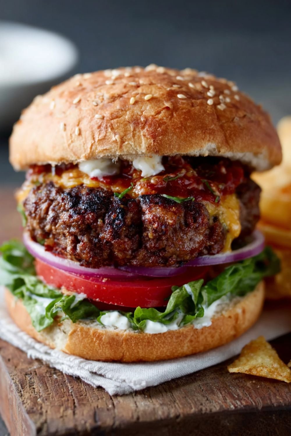 Thick Burger Recipe - Martha Stewart Recipes