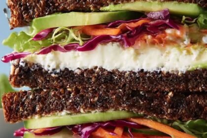 Avocado-and-Boursin Sandwiches Recipe