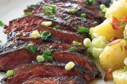 Balsamic Marinated Skirt Steak Recipe