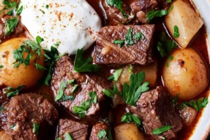 Beef Goulash with Potatoes Recipe