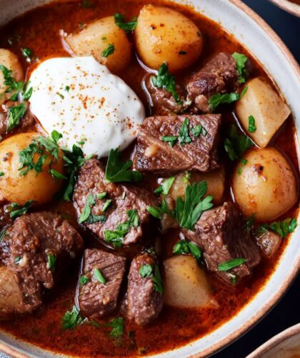 Beef Goulash with Potatoes Recipe