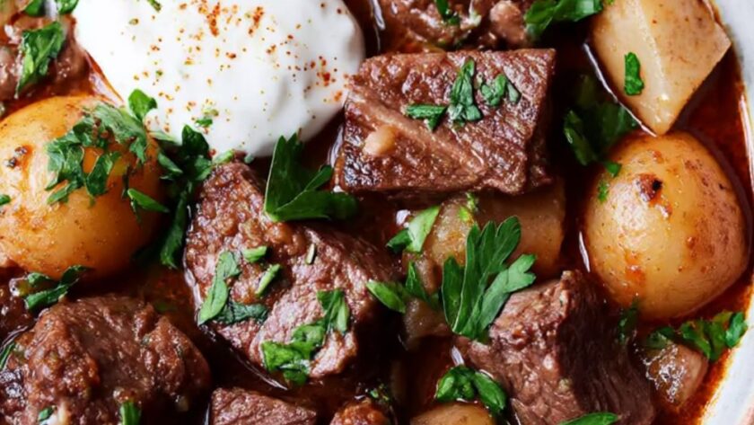 Beef Goulash with Potatoes Recipe