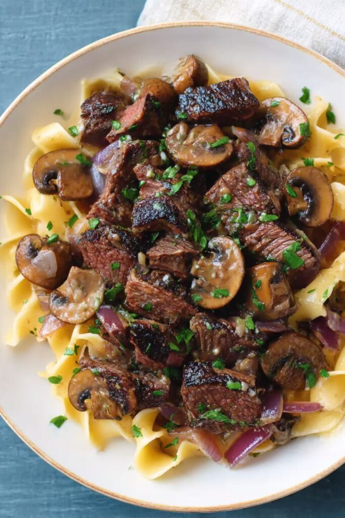 Beef Stroganoff Stir-Fry Recipe