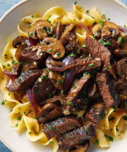 Beef Stroganoff Stir-Fry Recipe