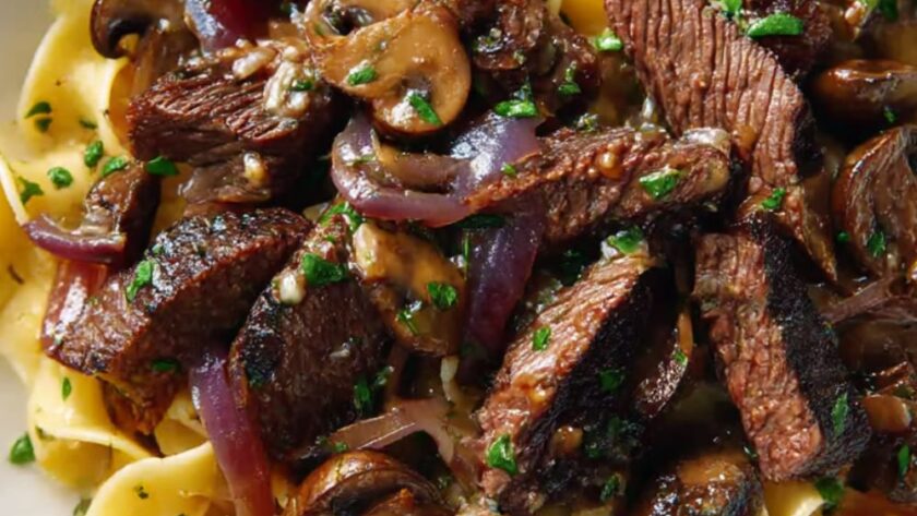 Beef Stroganoff Stir-Fry Recipe