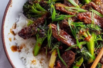 Beef and Broccoli with Black-Bean Garlic Sauce Recipe
