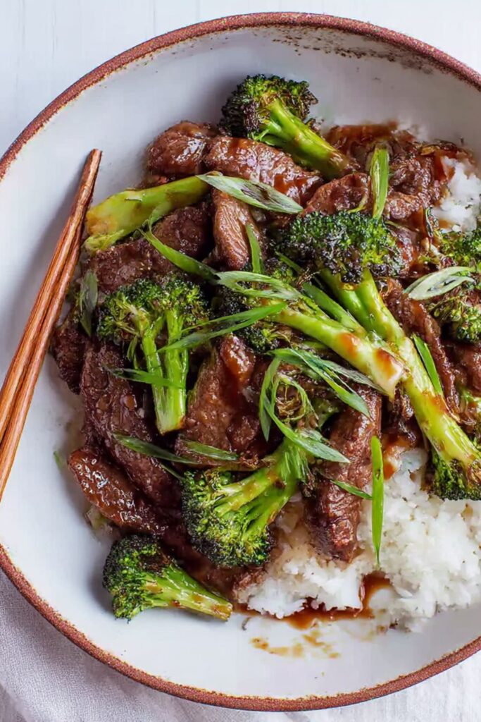 Beef and Broccoli with Black-Bean Garlic Sauce Recipe