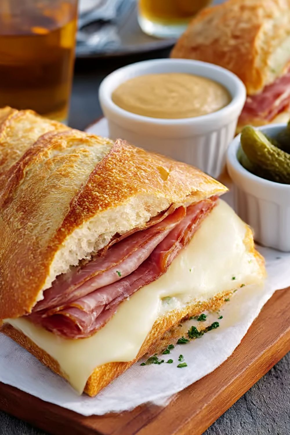 Ham and Swiss Sandwich Recipe