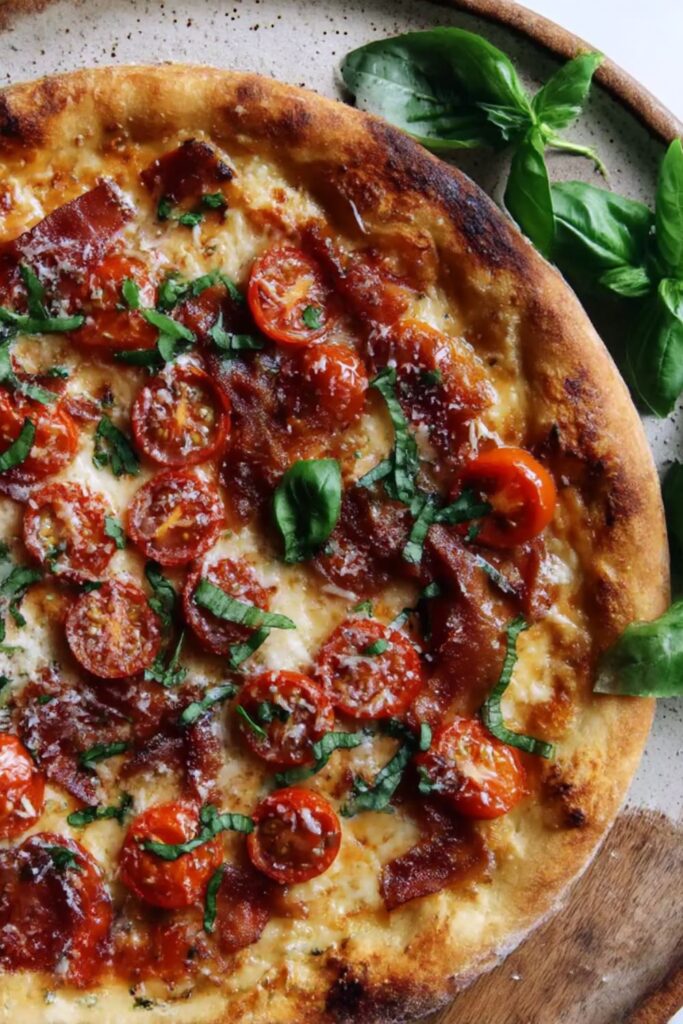 Heirloom-Tomato Pizza Recipe