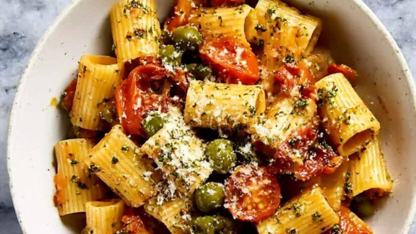 Pasta with No-Cook Puttanesca Sauce Recipe