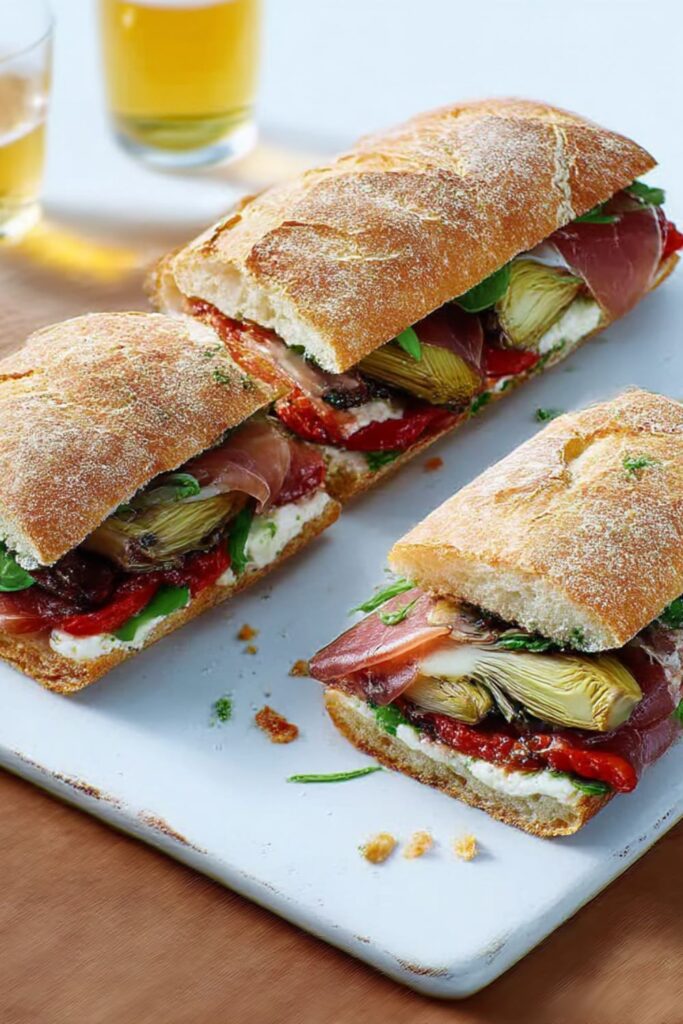 Pressed Picnic Sandwich Recipe