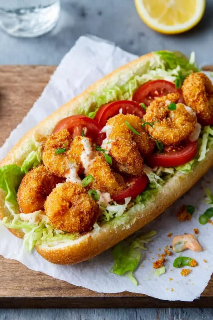 Quick Shrimp Po'boys Recipe