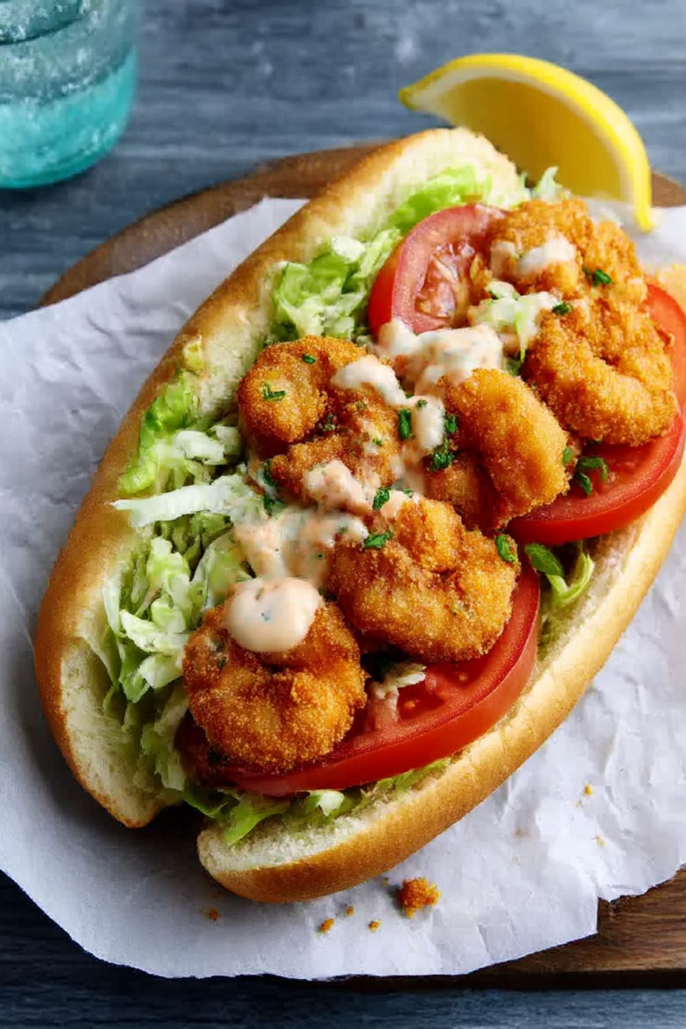 Quick Shrimp Po'boys Recipe