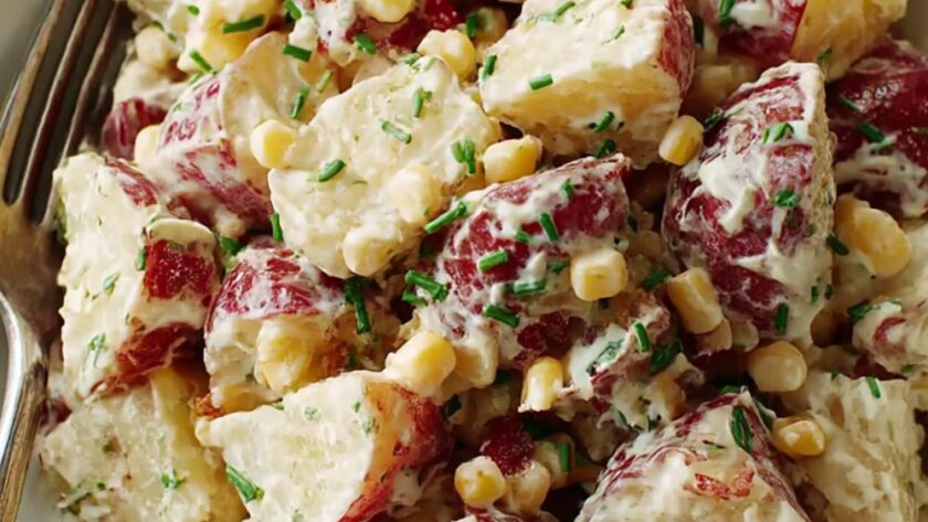 Smoky Potato Salad With Corn and Chipotles Recipe