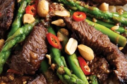 Steak and Asparagus Stir-Fry Recipe