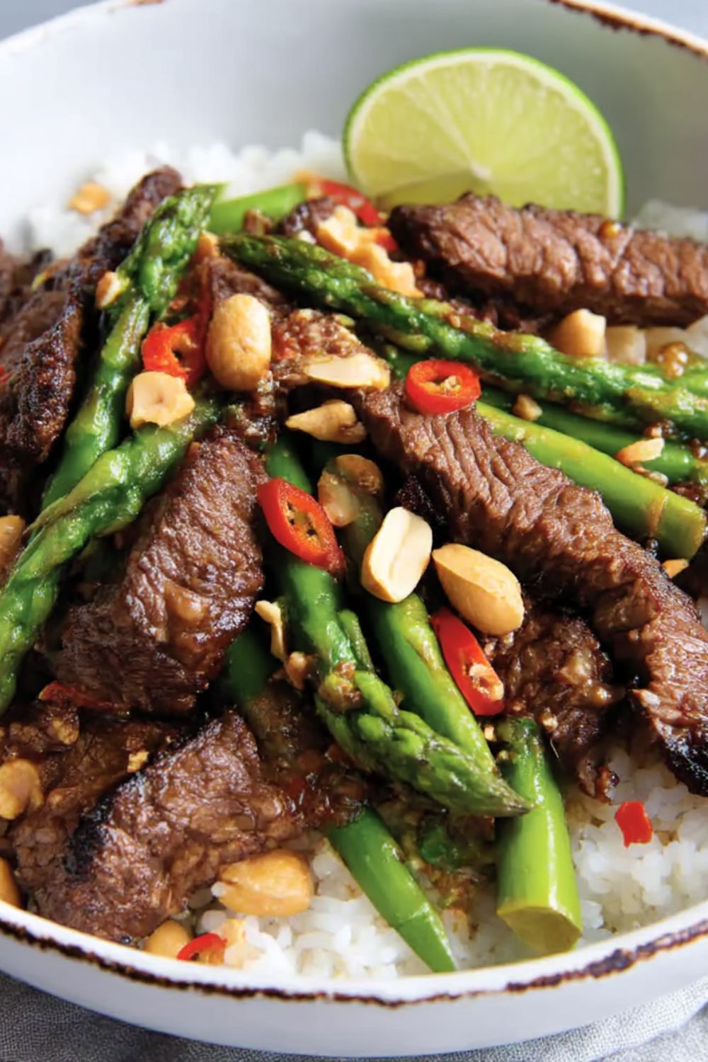 Steak and Asparagus Stir-Fry Recipe