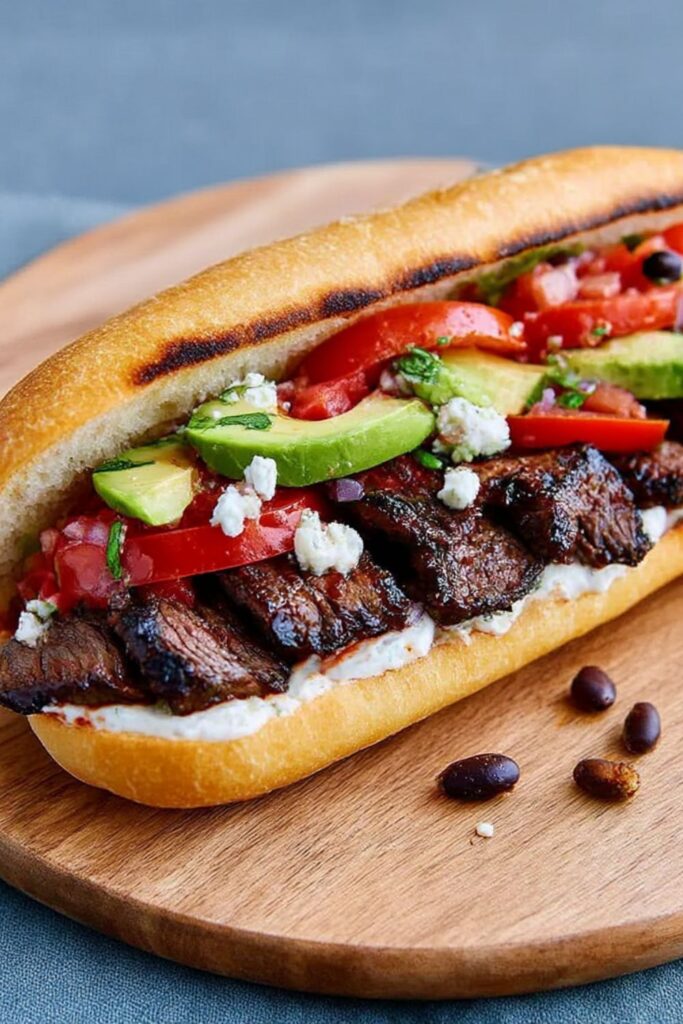 Steak-and-Avocado Sandwich Recipe
