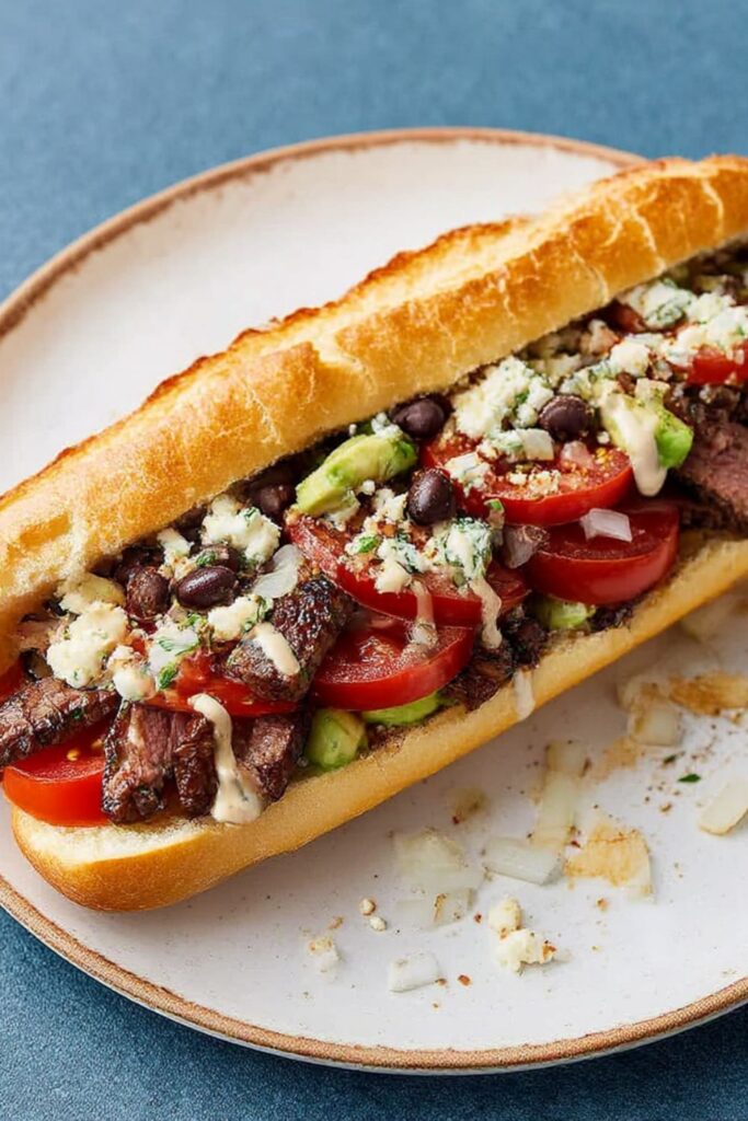 Steak-and-Avocado Sandwich Recipe