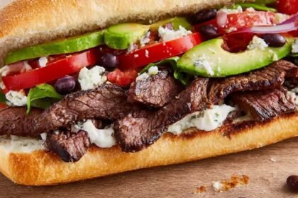 Steak-and-Avocado Sandwich Recipe