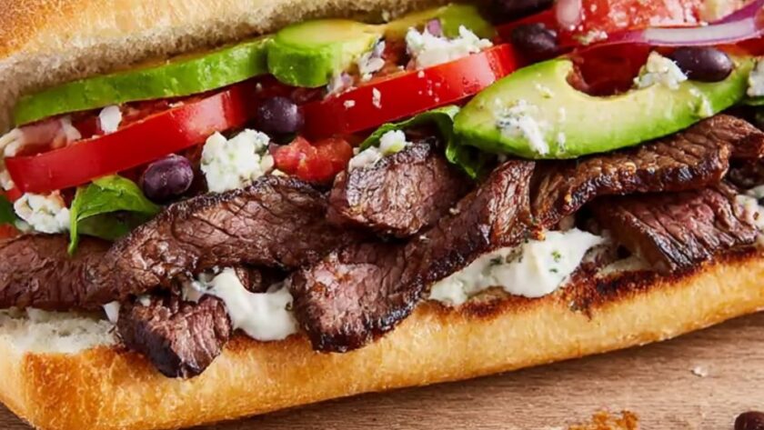 Steak-and-Avocado Sandwich Recipe