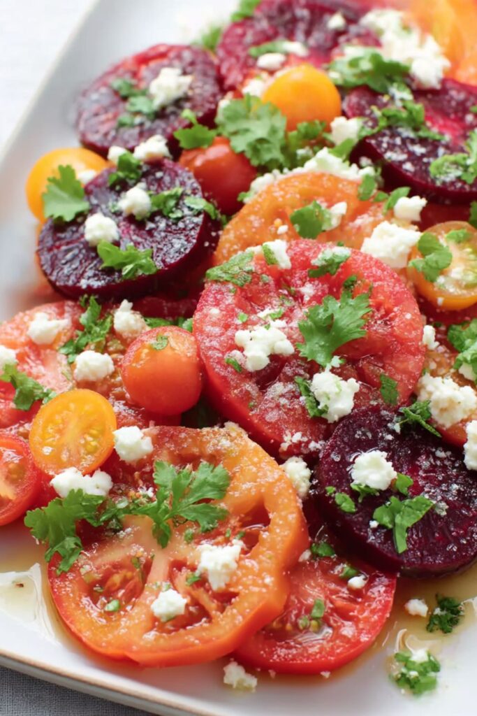 Tomato-Beet Salad Recipe