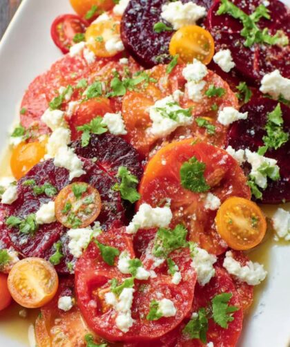Tomato-Beet Salad Recipe