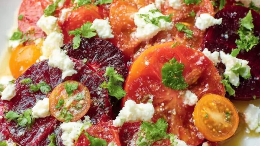 Tomato-Beet Salad Recipe