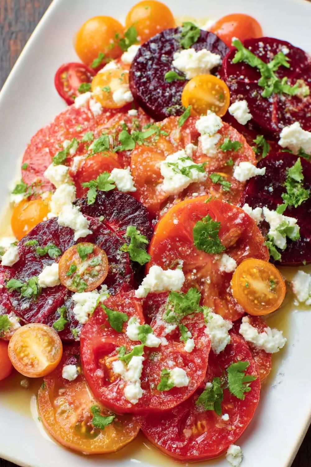 Tomato-Beet Salad Recipe