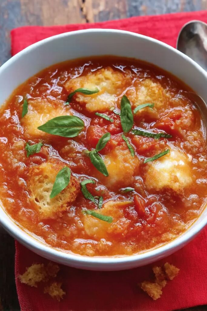 Tomato-Bread Soup Recipe