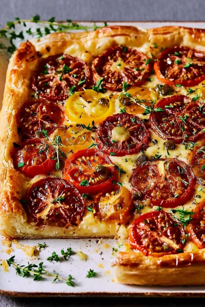 Tomato and Brie Tart Recipe