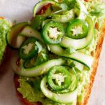 Zucchini, Avocado, and Jalapeño Tartine Recipe