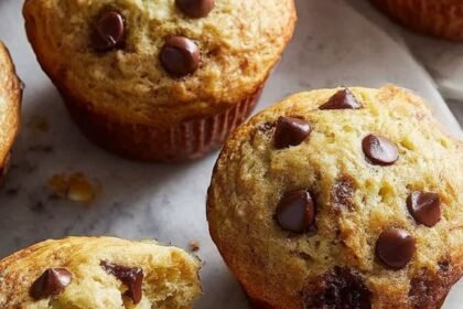 Banana Chocolate Chip Muffins Recipe
