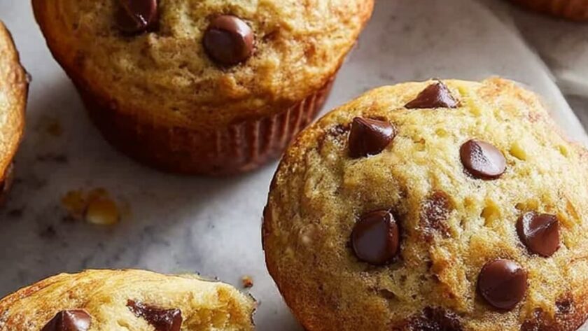 Banana Chocolate Chip Muffins Recipe