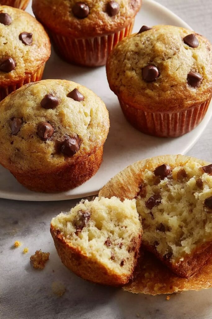 Banana Chocolate Chip Muffins Recipe